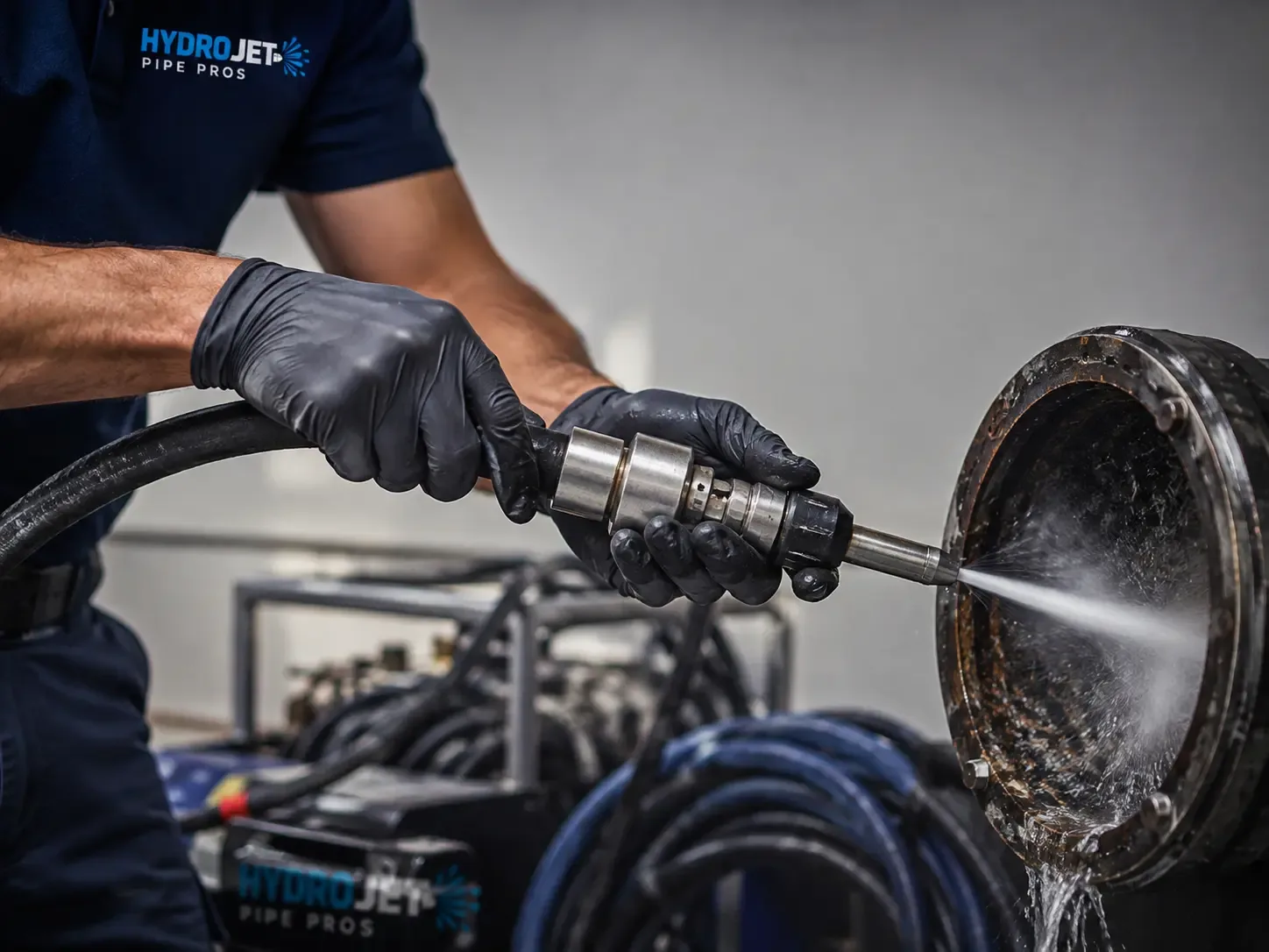 Hydro Jet Pipe Descaling in Enterprise, LA